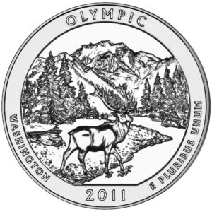 2011 5 oz ATB Olympic Silver Coin – BU