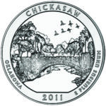 2011 5 oz ATB Chickasaw Silver Coin – BU