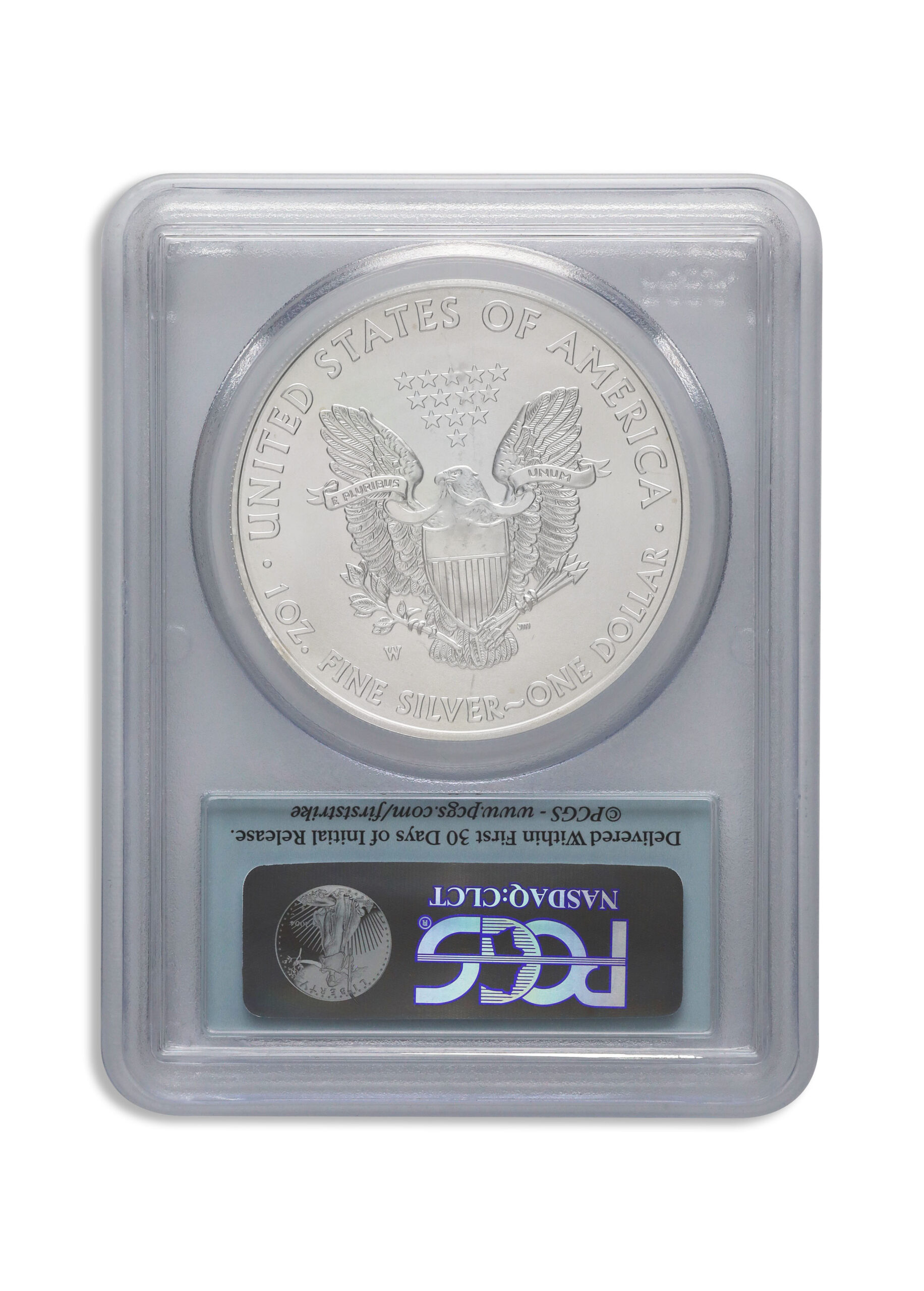 2015-W Burnished Silver Eagle PCGS SP70 FS