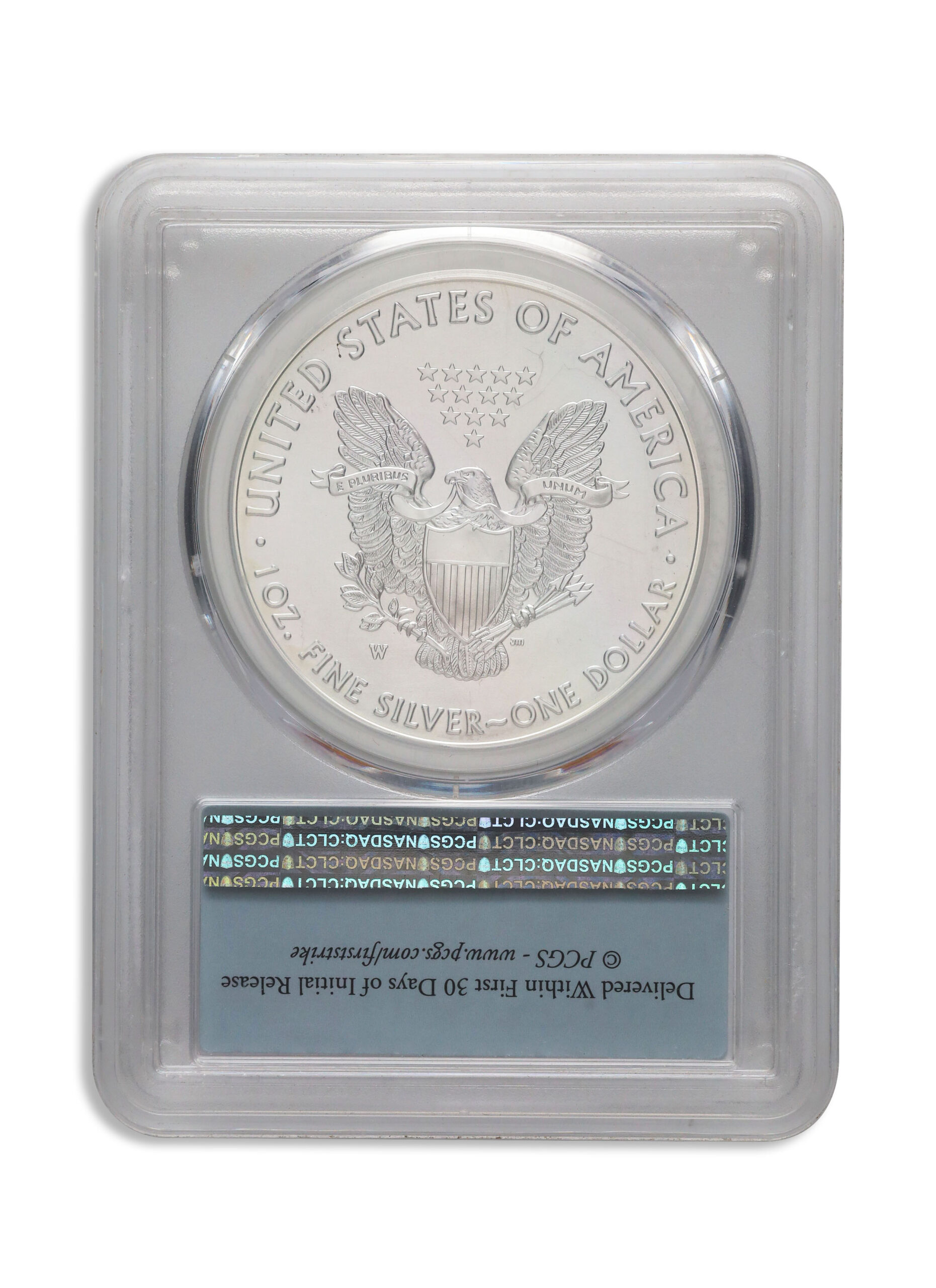 2016-W Burnished Silver Eagle PCGS SP70 FS