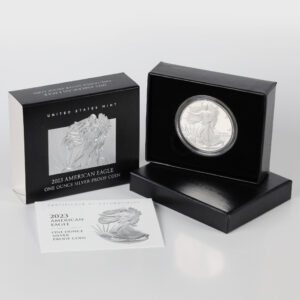 2023-W Proof Silver Eagle with Box & COA