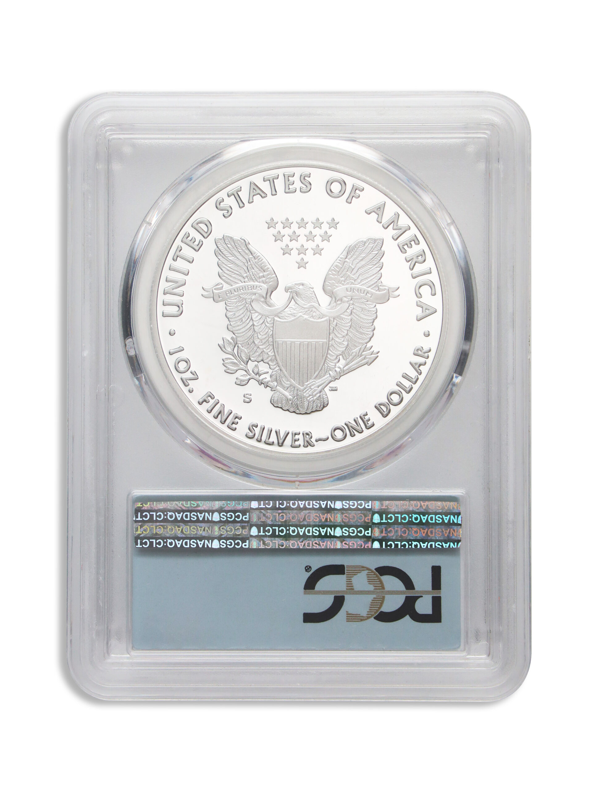 2018-S Proof Silver Eagle PCGS PR70 First Strike