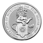 2 oz Silver Great Britain Queen’s Beasts (Year/Design Varies)