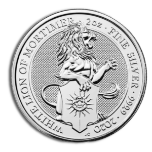 2 oz Silver Great Britain Queen's Beasts (Year/Design Varies)