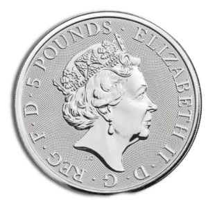2 oz Silver Great Britain Queen’s Beasts (Year/Design Varies)