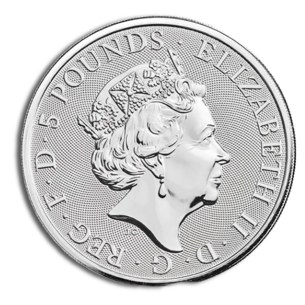 2 oz Silver Great Britain Queen’s Beasts (Year/Design Varies)