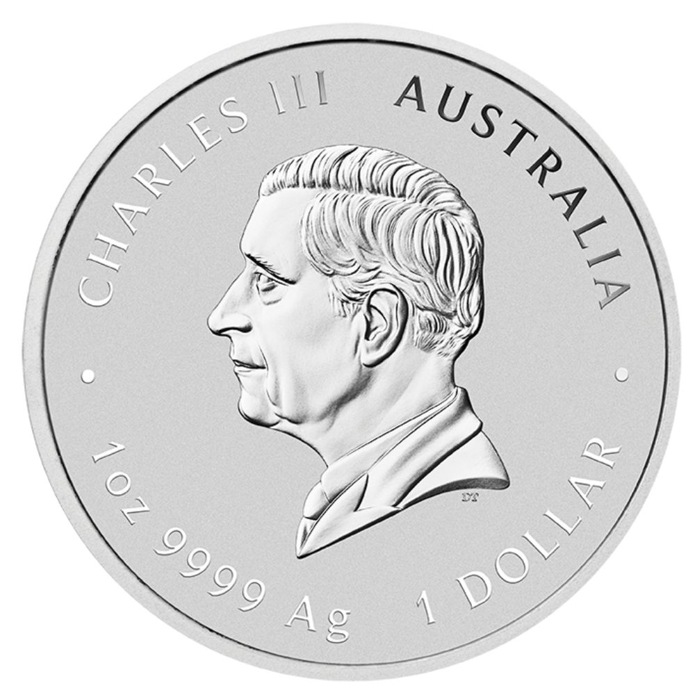 2027 1 oz Australia Silver Lunar Goat BU - Series III