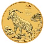 2027 1/10 oz Australia Gold Lunar Goat BU – Series III