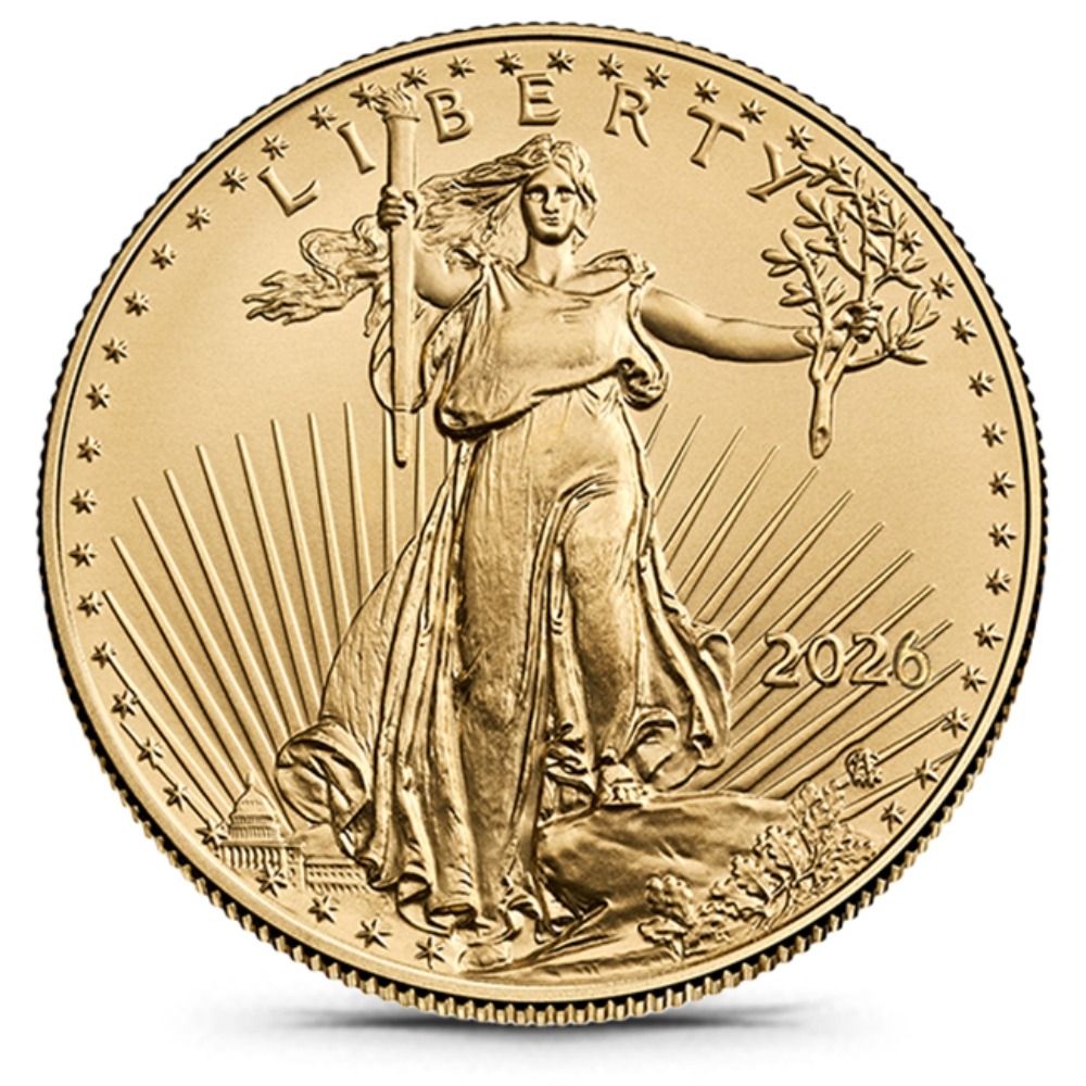2026 1/2 oz Gold Eagle - BU