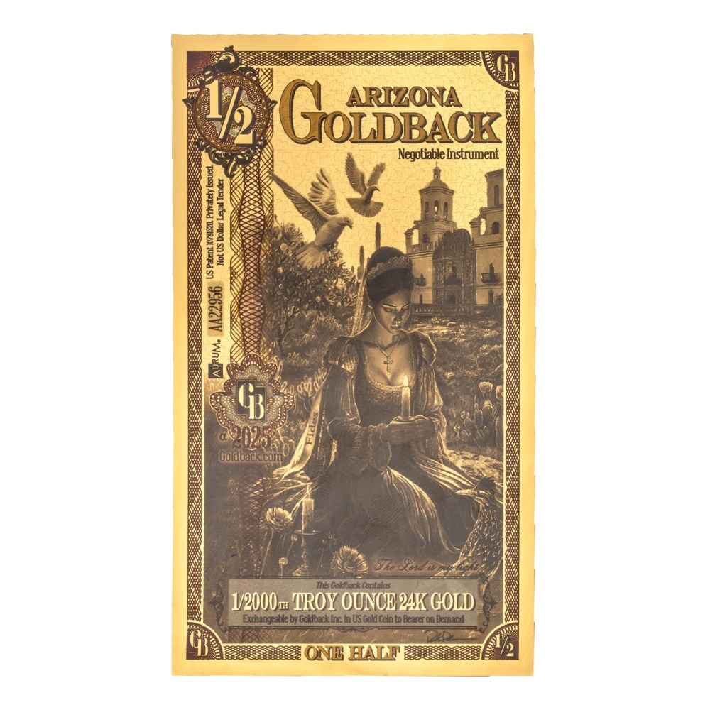 Arizona 1/2 Goldback