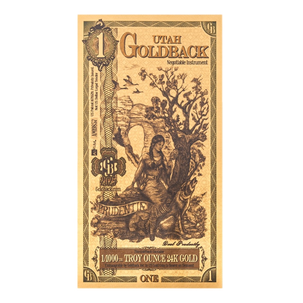 Utah 1 Goldback