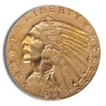 $5 Gold Indian Half Eagle – XF