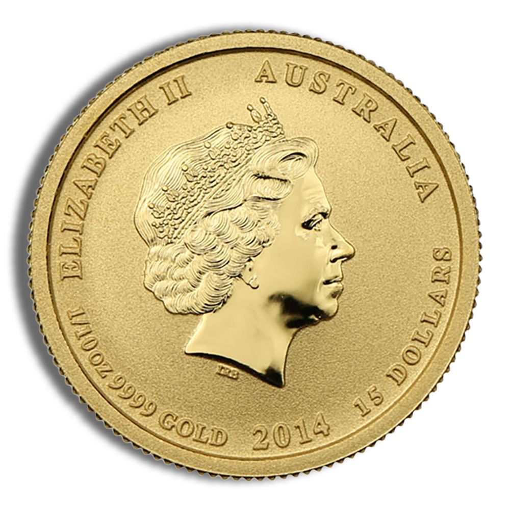 1/10 oz Australian Battle of the Coral Sea Gold Coin (Year Varies)