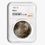 Peace Dollar NGC MS60–MS62 | Certified Silver Coin