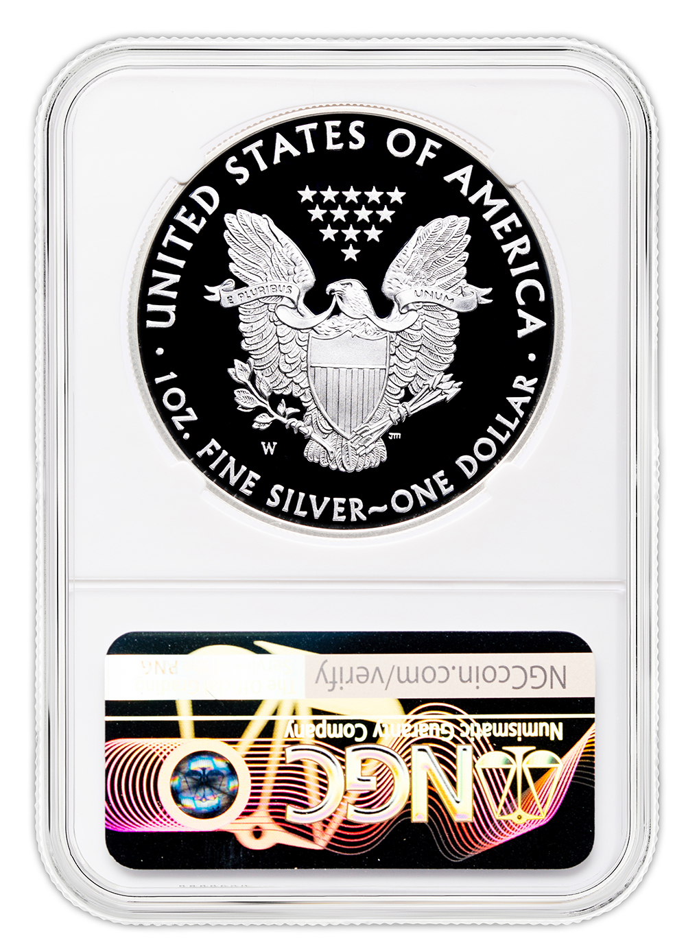 2021-W Proof Silver Eagle NGC PF70 – Type 1