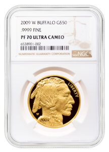 2009-W $50 Proof Gold Buffalo NGC PF70 7 pms 4344507