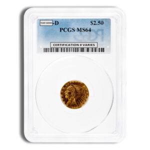 $2.5 Gold Indian Quarter Eagle - PCGS MS64 13 pms 4394476