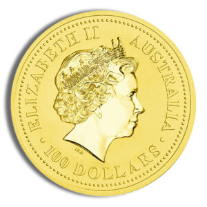 2003 1 oz Australia Gold Lunar Goat BU – Series I