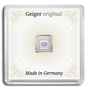 1 gram Silver Bar – Geiger (In Assay)