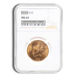 $10 Gold Indian Eagle - NGC MS64 10 pms 5290924