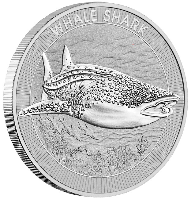 2023 1.5 oz Australian Whale Shark Silver Coin