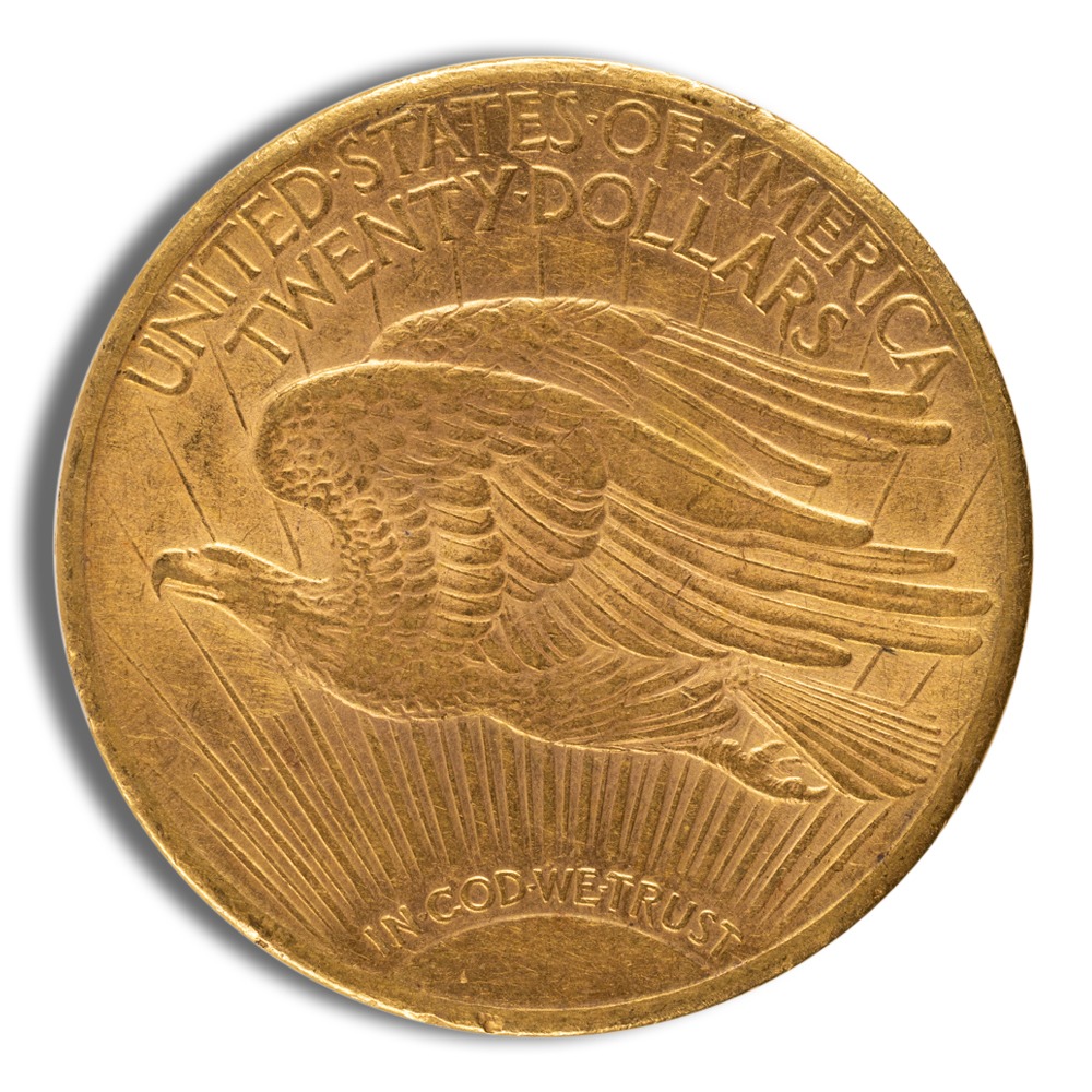 $20 Gold Saint-Gaudens Double Eagle - XF