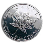 Platinum Maple Leaf – 1/4 oz (Year Varies)