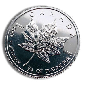 Platinum Maple Leaf – 1/4 oz (Year Varies)