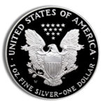 2002-W Proof Silver Eagle with Box & COA