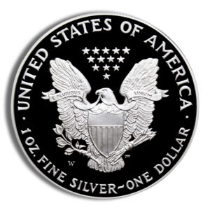 2002-W Proof Silver Eagle with Box & COA