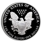 1998-P Proof Silver Eagle with Box & COA
