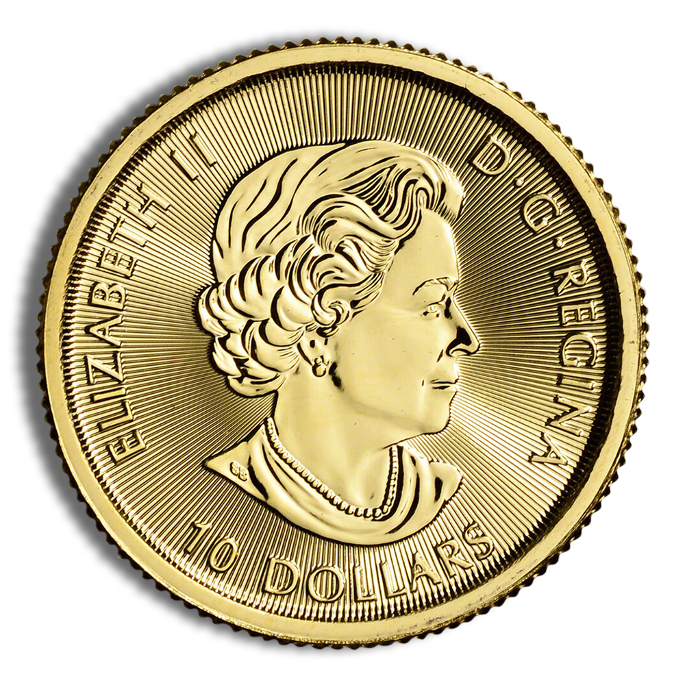 2016 1/4 oz Canadian Snow Falcon Gold Coin