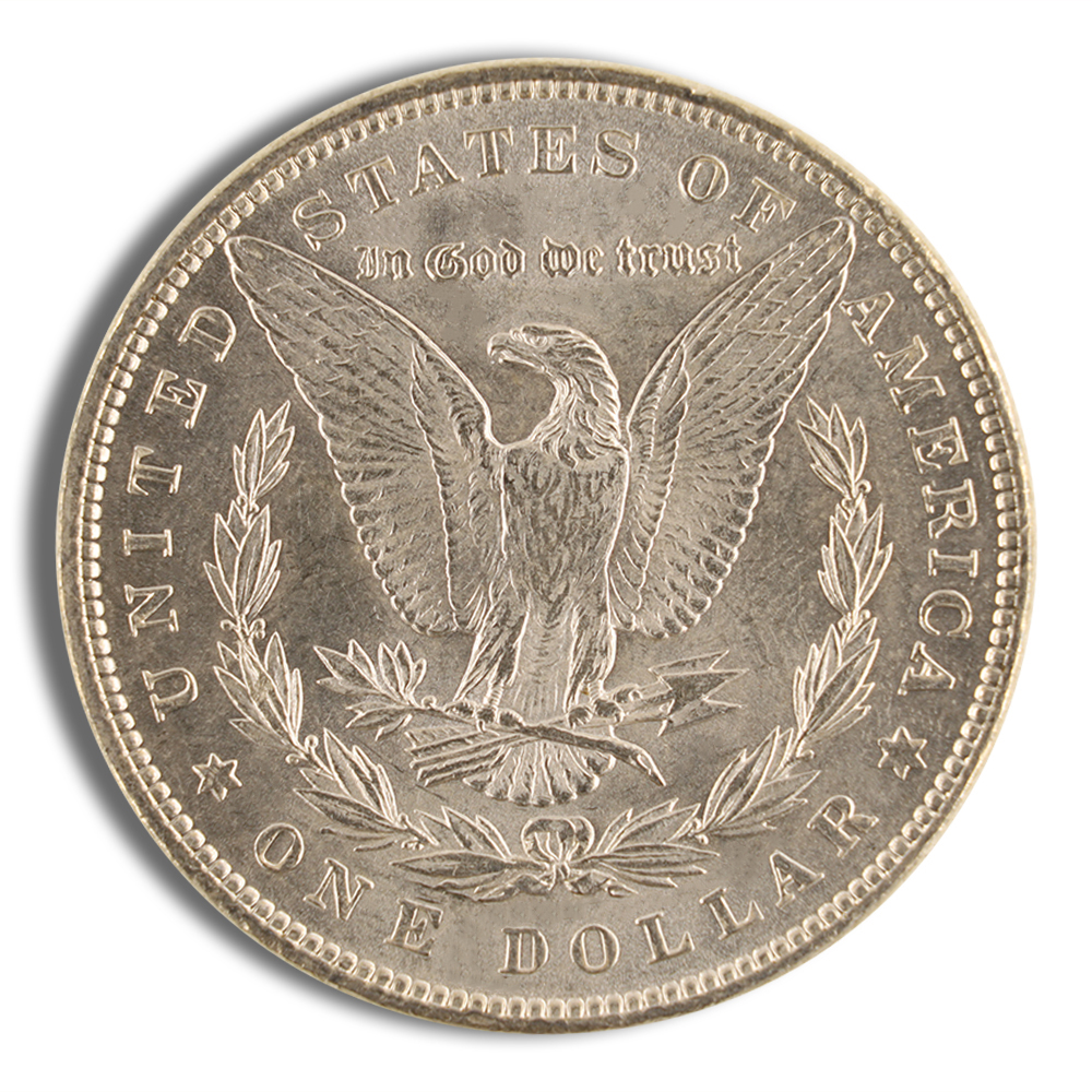 1878-1904 Morgan Silver Dollar – AU+