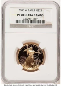 2006-W 1/2 oz Proof Gold Eagle $25