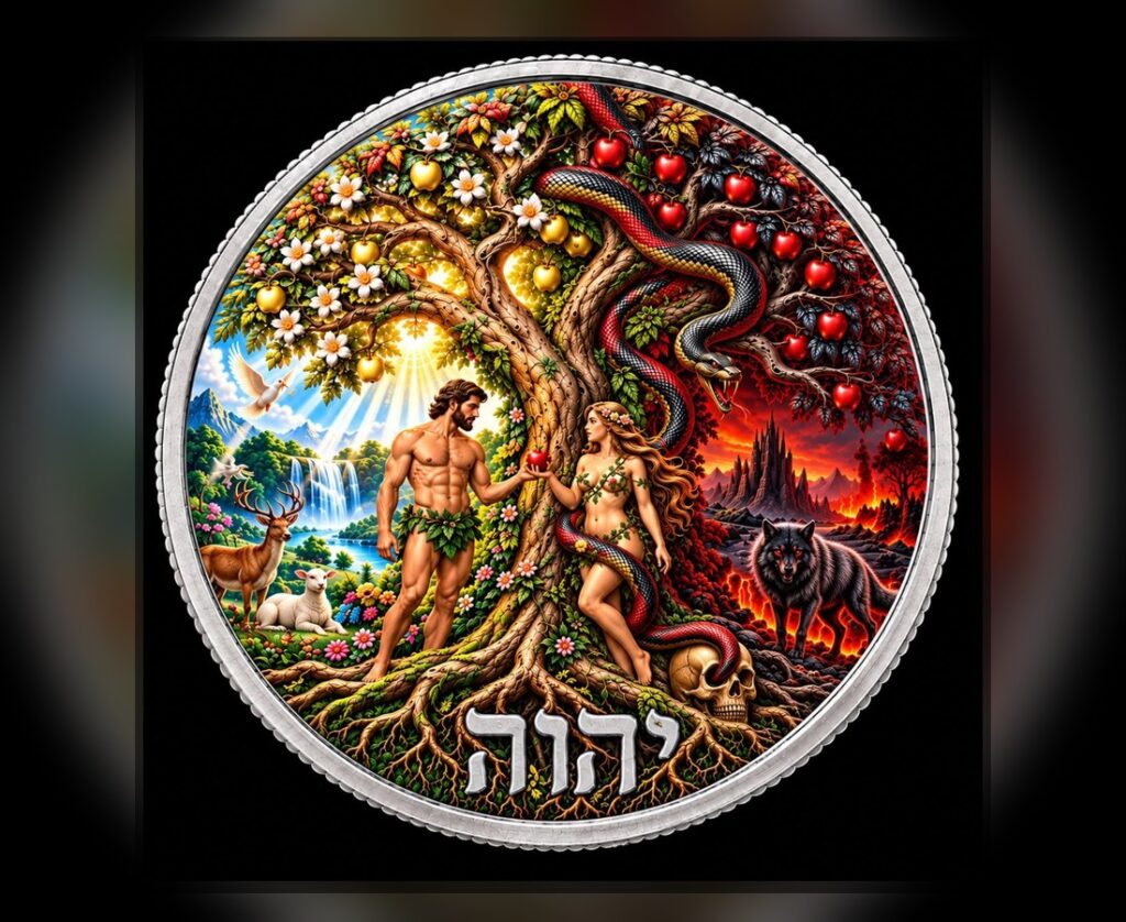 Tree of Life Garden of Eden 1 oz silver coin