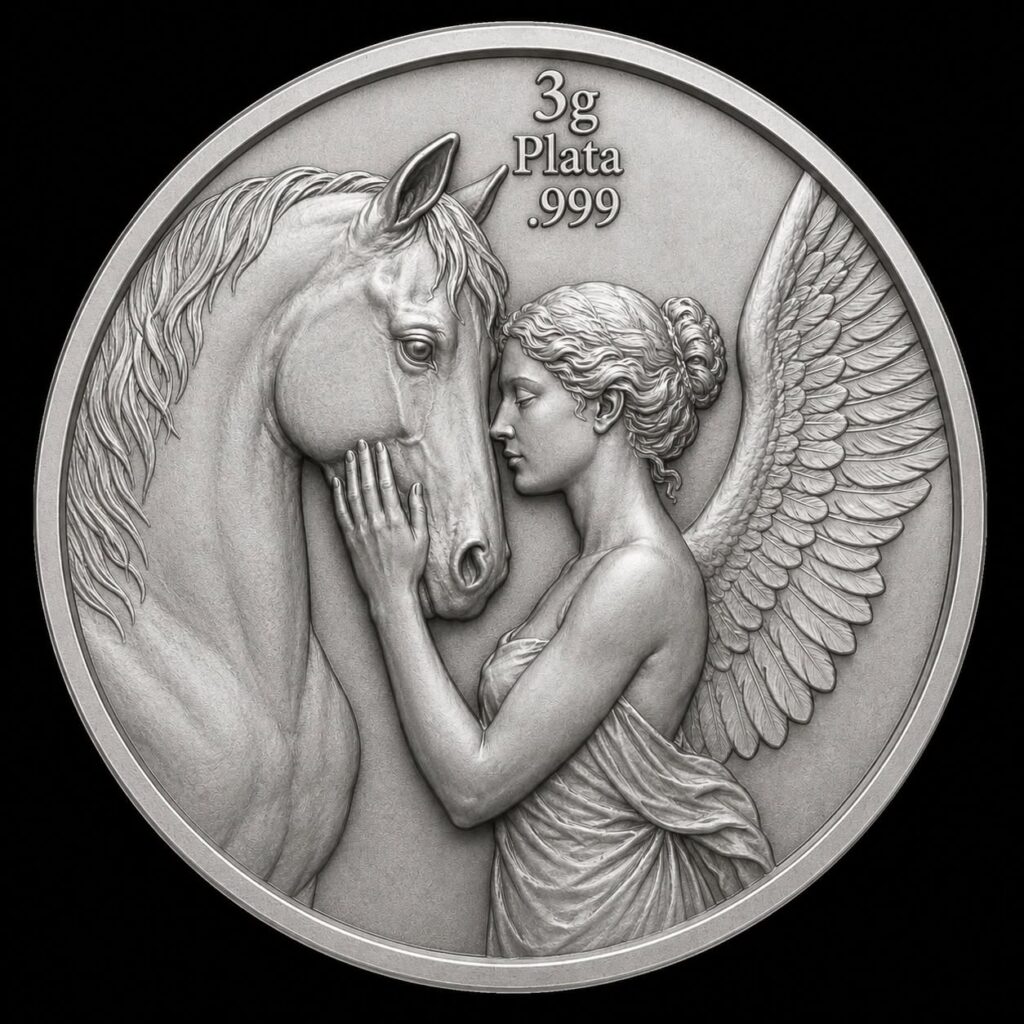 mexico caballito libertad silver medal