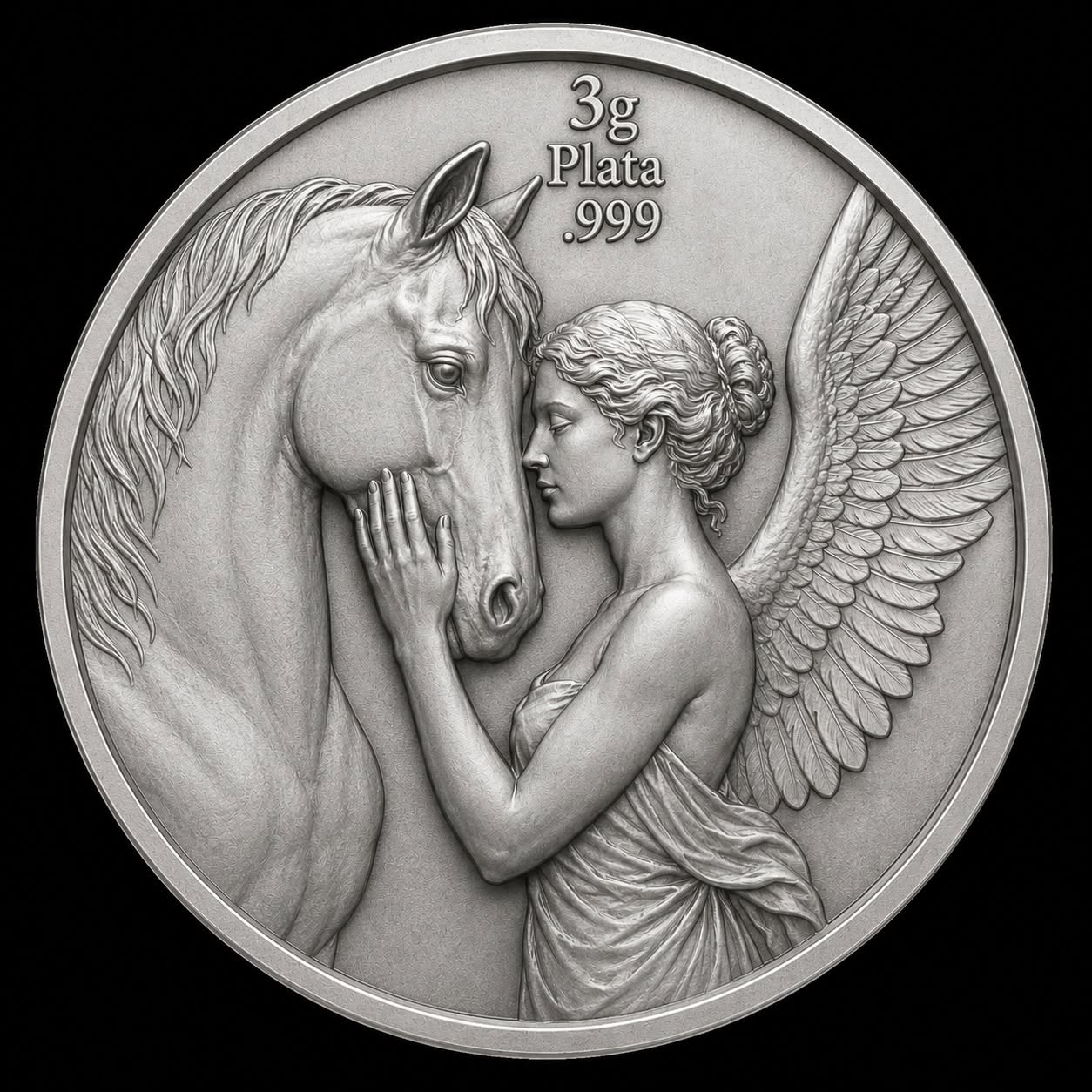 Mexico Caballito Libertad 3g silver medal