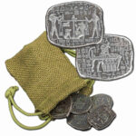 Monarch 1 oz silver Anubis relic bars