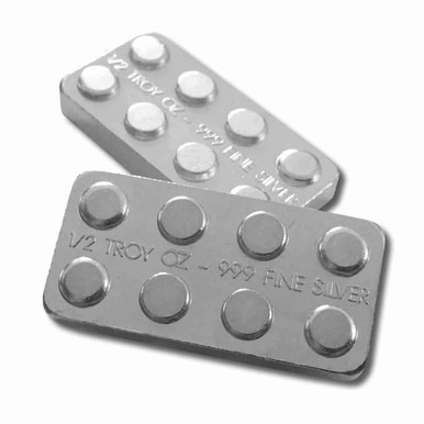 Monarch 1/2 oz silver Building Blocks