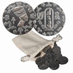 Monarch 1/10 oz silver Nefertiti rounds