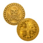 Monarch 1/1000 oz gold Pirate round