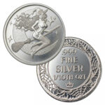 Monarch 1/10 oz silver Witch round