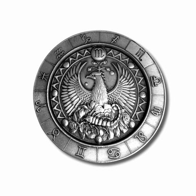 Monarch 1 oz silver Zodiac round - Scorpio