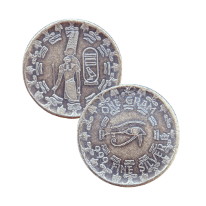 Monarch Egyptian Silver & Gold 8-Piece Set – Montu, Nefertiti, King Tut, Bastet, Anubis & Gold Fractionals