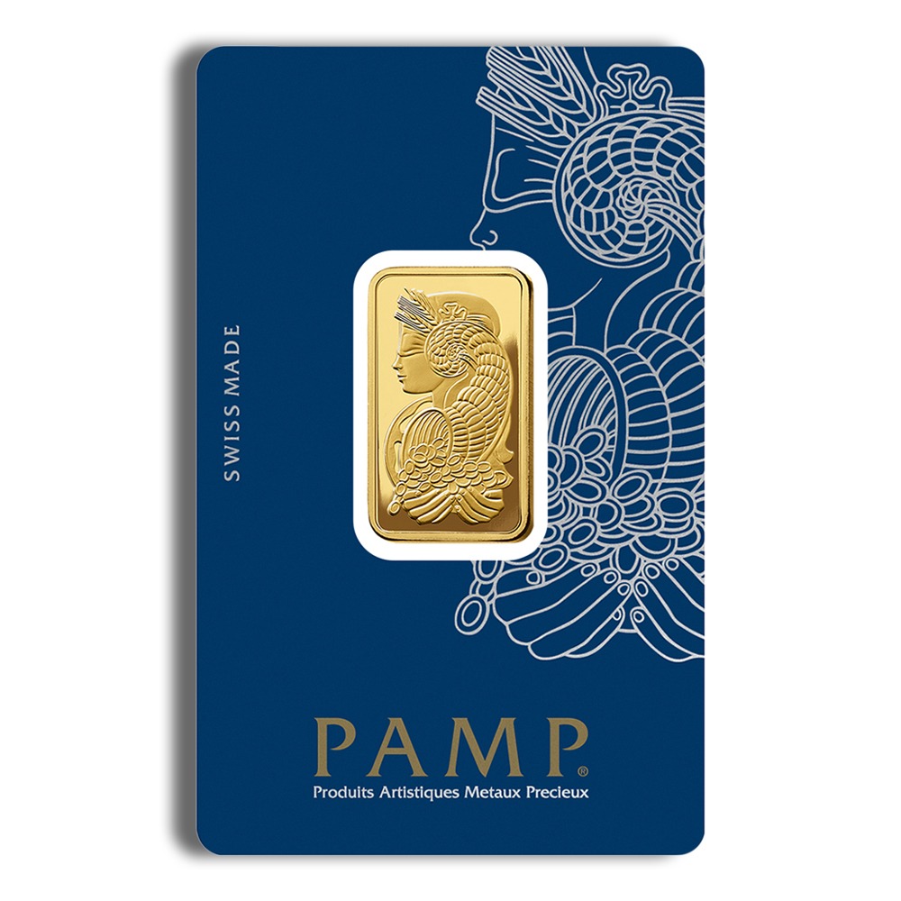PAMP Fortuna half ounce gold bar