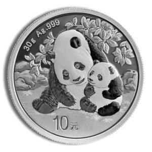 Chinese Silver Panda – 30 g (Year Varies – in Capsule)
