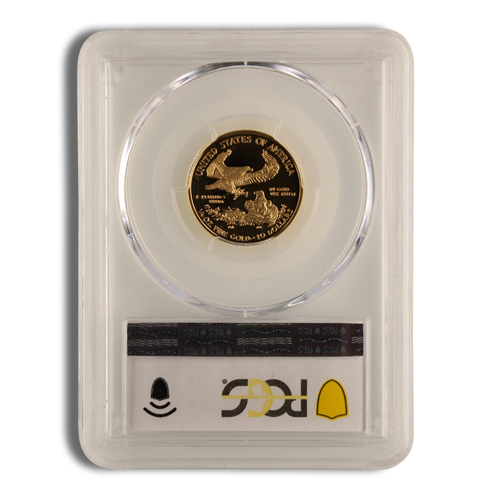 2021-W 1/4 oz Proof Gold Eagle $10 PCGS PR70 - Type 1