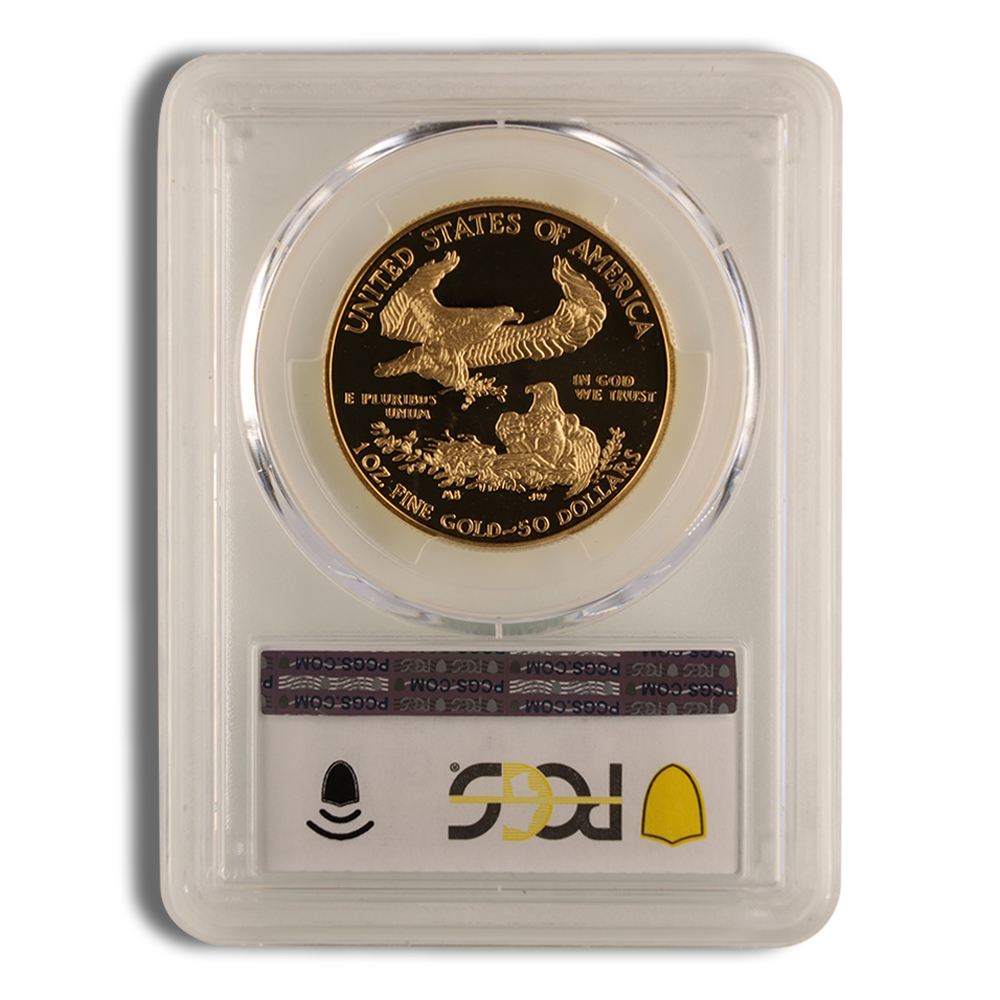 2021-W 1 oz Proof Gold Eagle $50 PCGS PR70 - Type 1