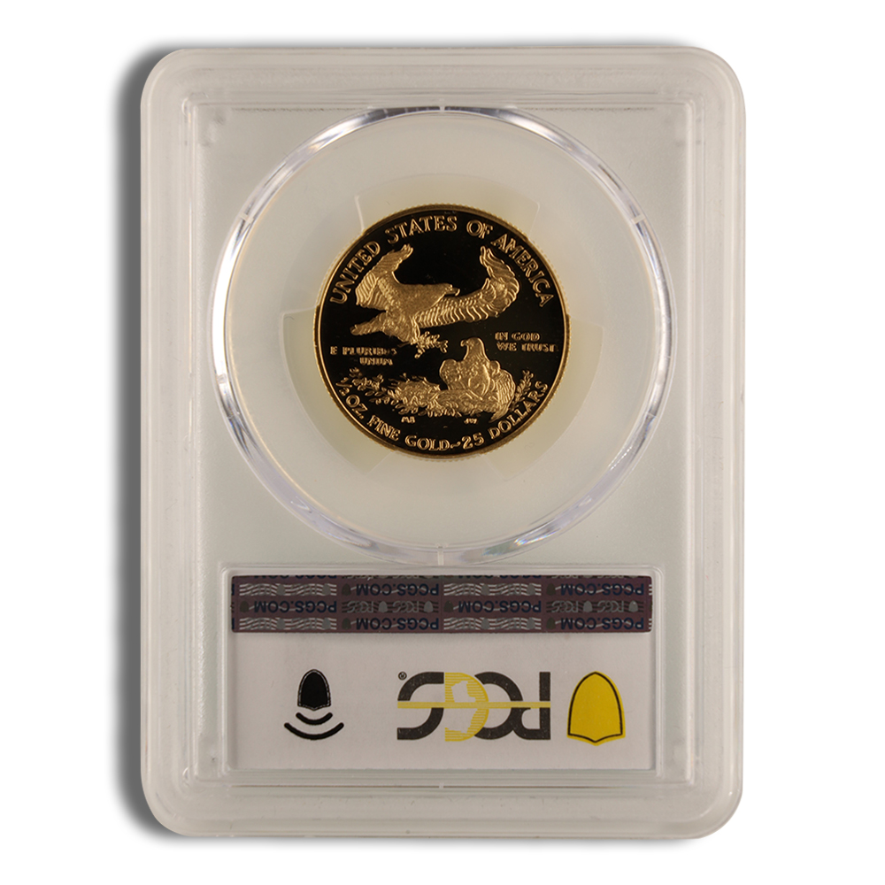 2022-W 1/2 oz Proof Gold Eagle $25 PCGS PR70
