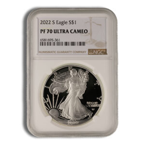 2022-S Proof Silver Eagle NGC PF70